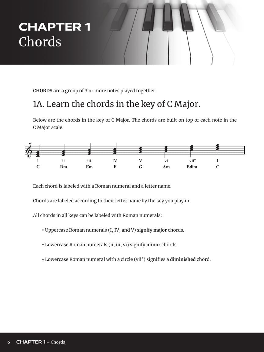 How to Write a Song on the Piano - sample page 3