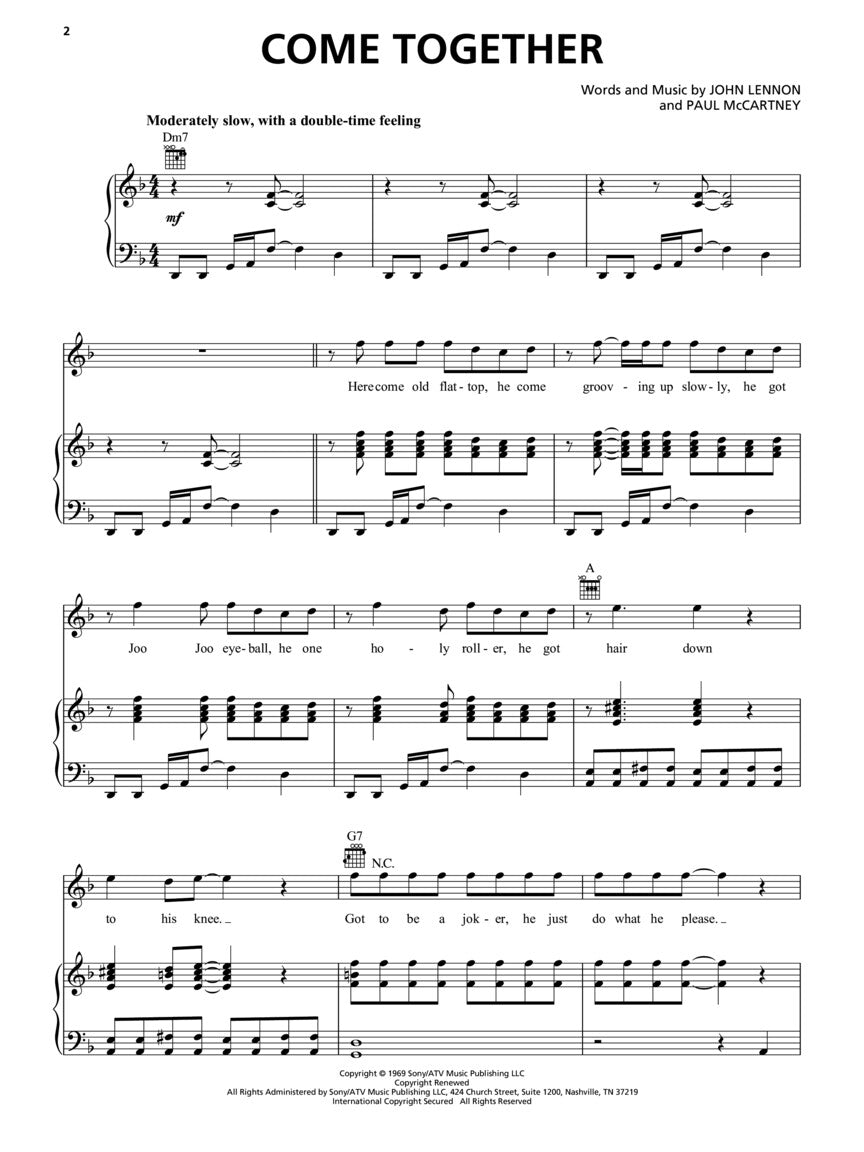 The Beatles – Abbey Road - sample page 3