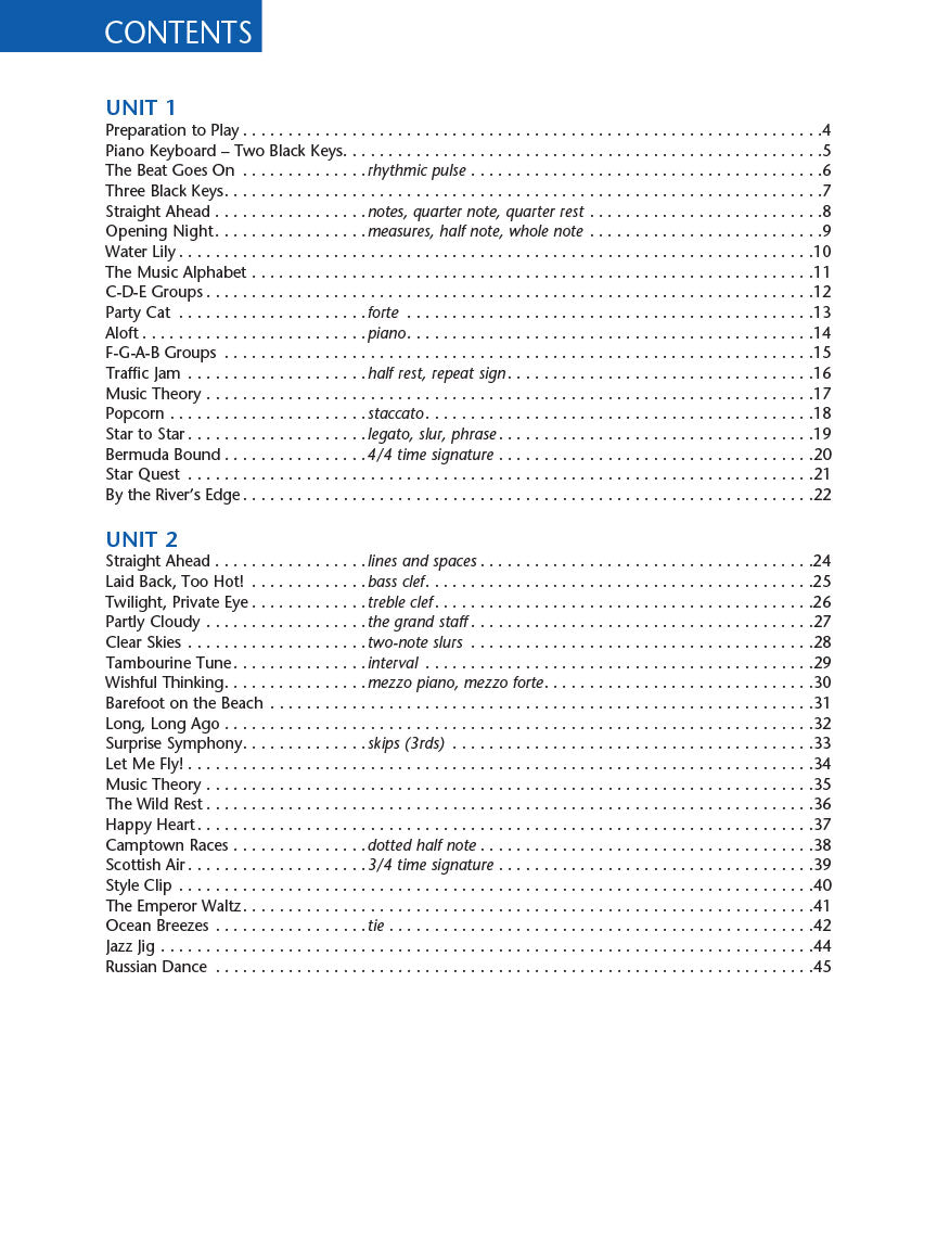 Hal Leonard Adult Piano Method – Book 1 - sample page 2