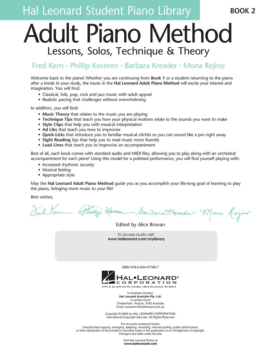 Adult Piano Method – Book 2 - sample page 3