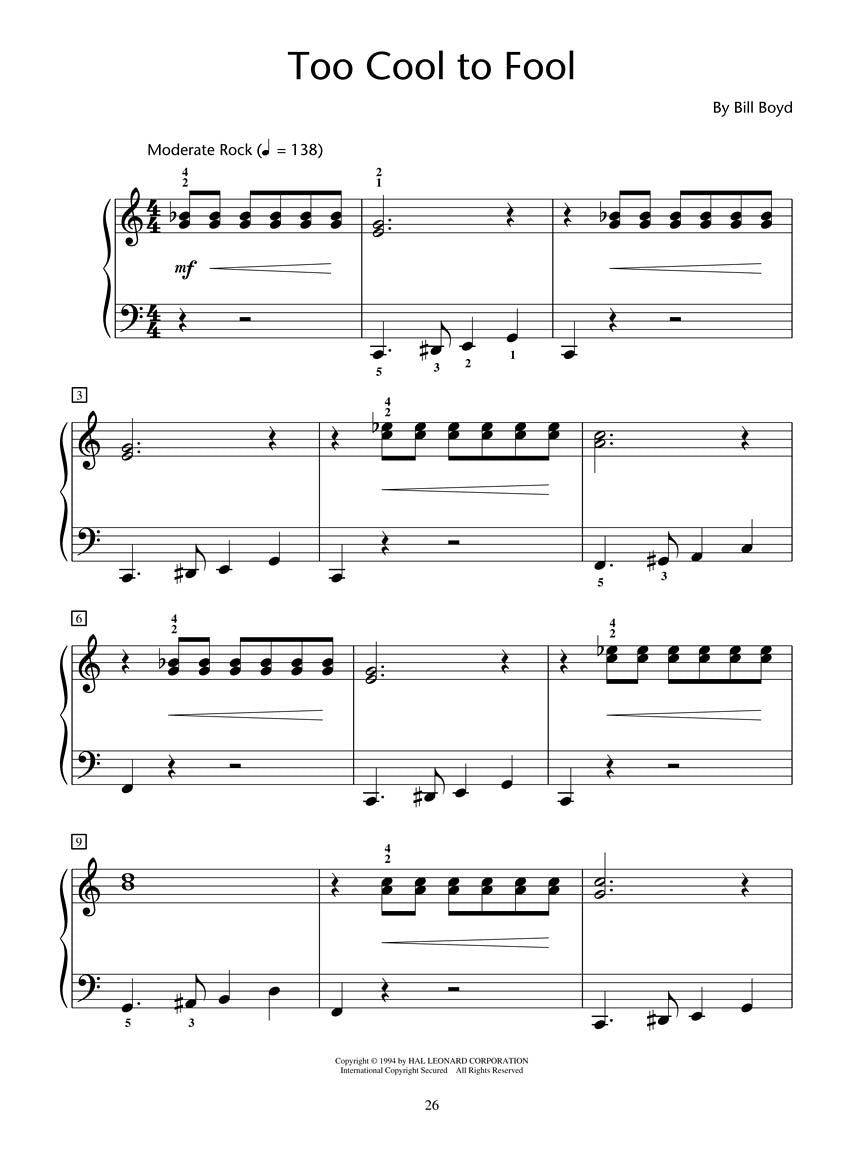 Piano Recital Showcase – Book 3 - sample page 5