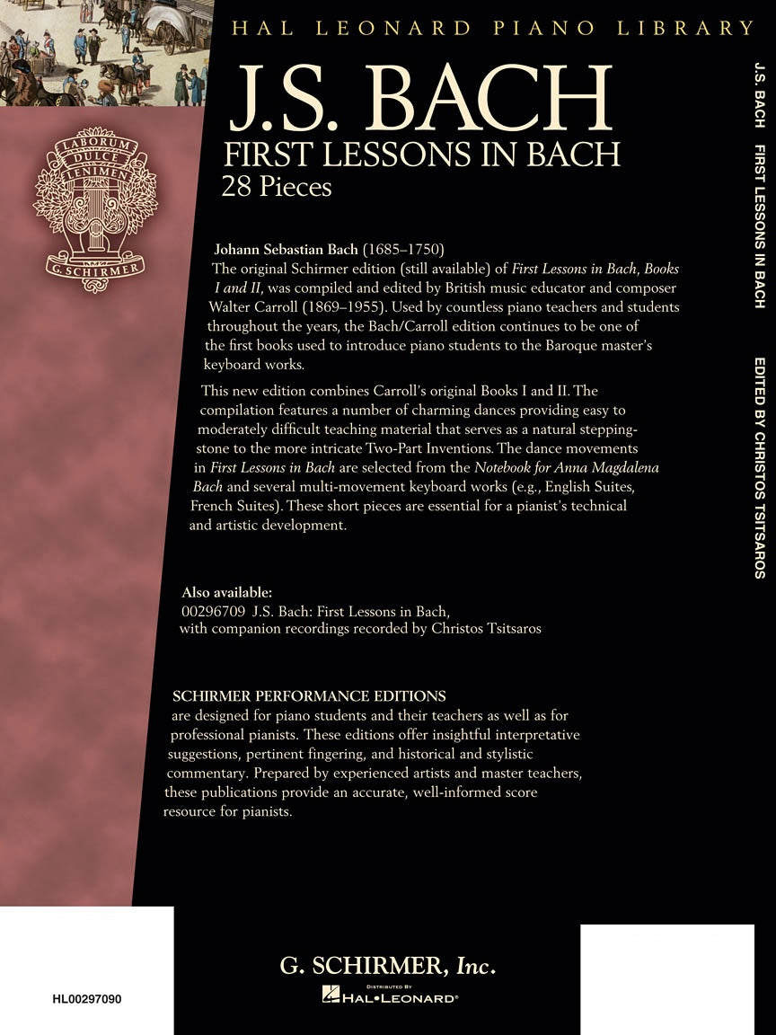 First Lessons in Bach - sample page 8