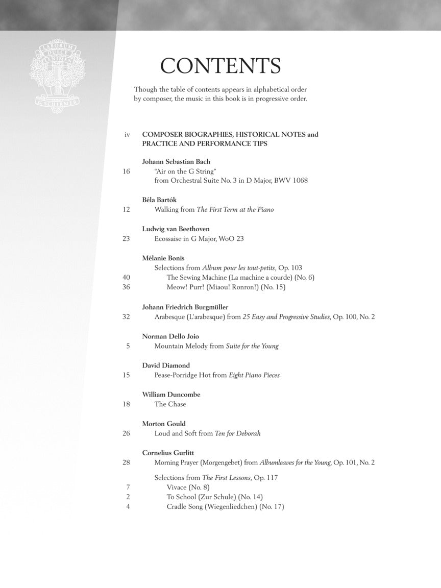 Baroque to Modern: Upper Elementary Level - sample page 2