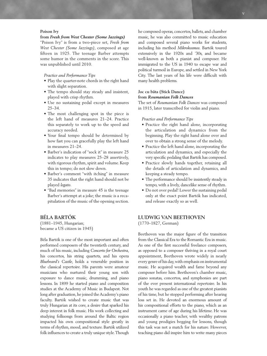 Baroque to Modern: Upper Intermediate Level - sample page 5