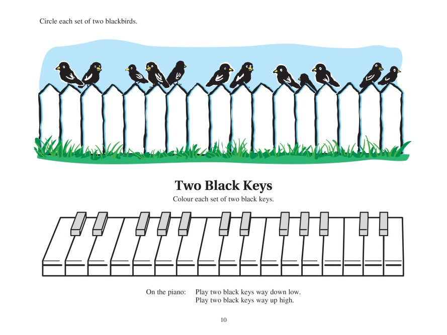 All-in-One Piano Lessons Book A - sample page 4