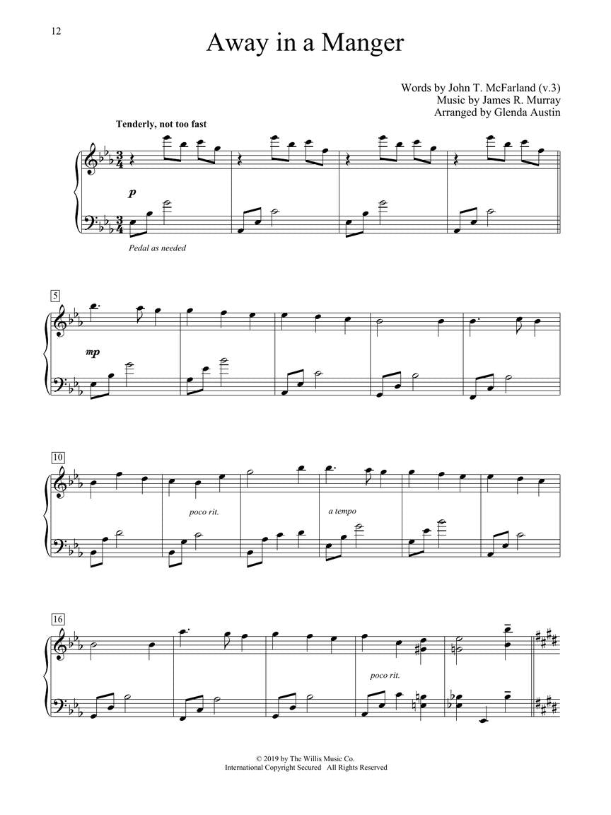 Solos for the Sanctuary: Christmas – 2nd Edition - sample page 4