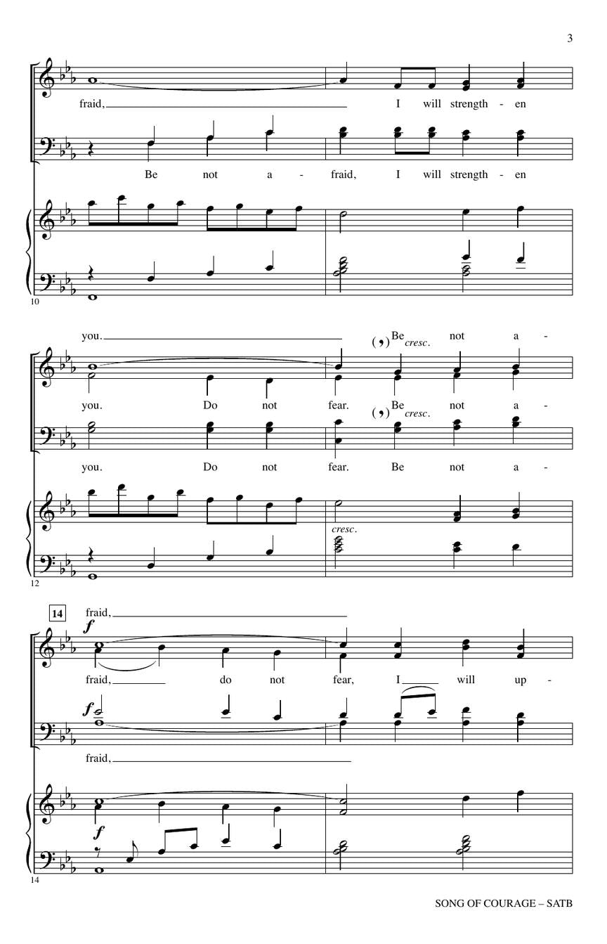 Song of Courage - sample page 3