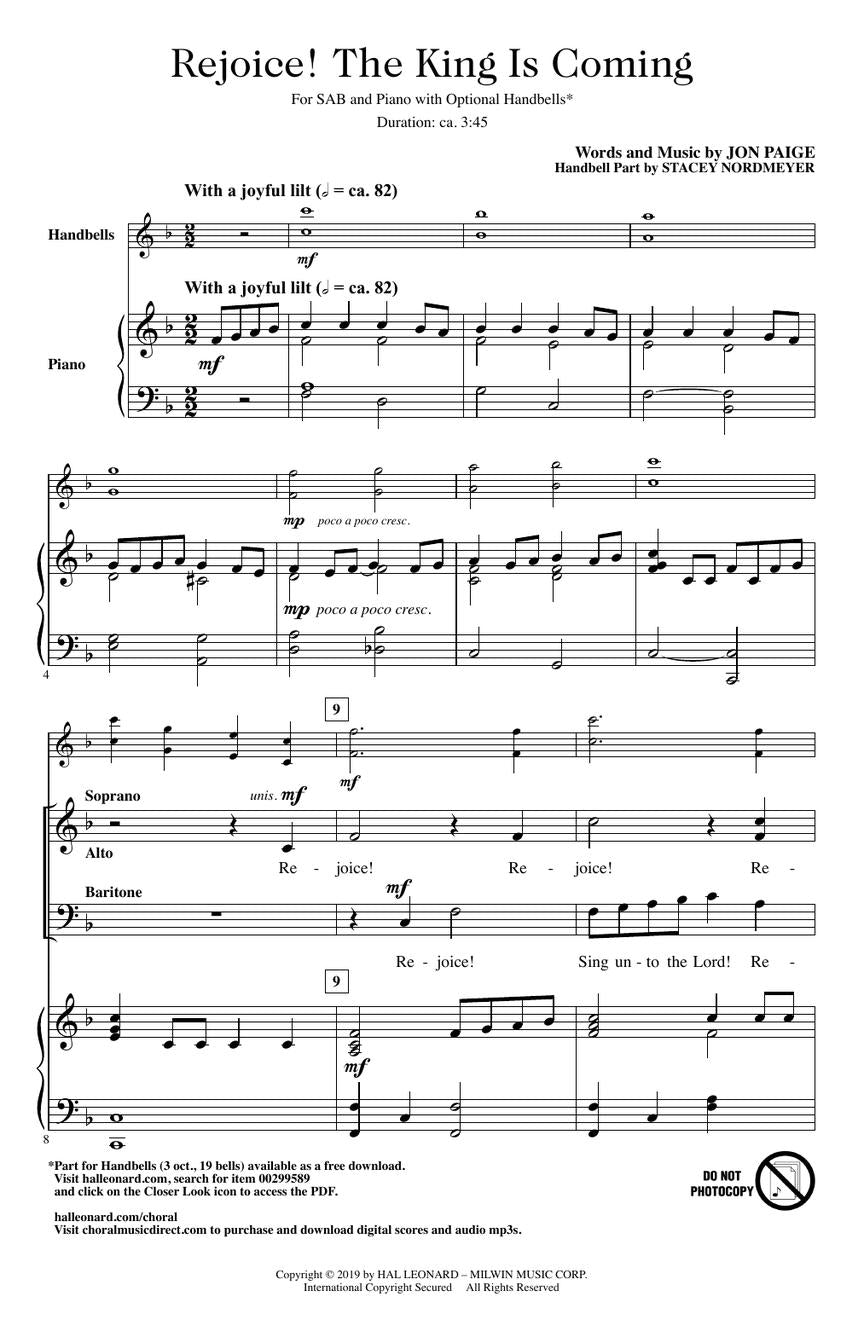 Rejoice! The King Is Coming - sample page 2
