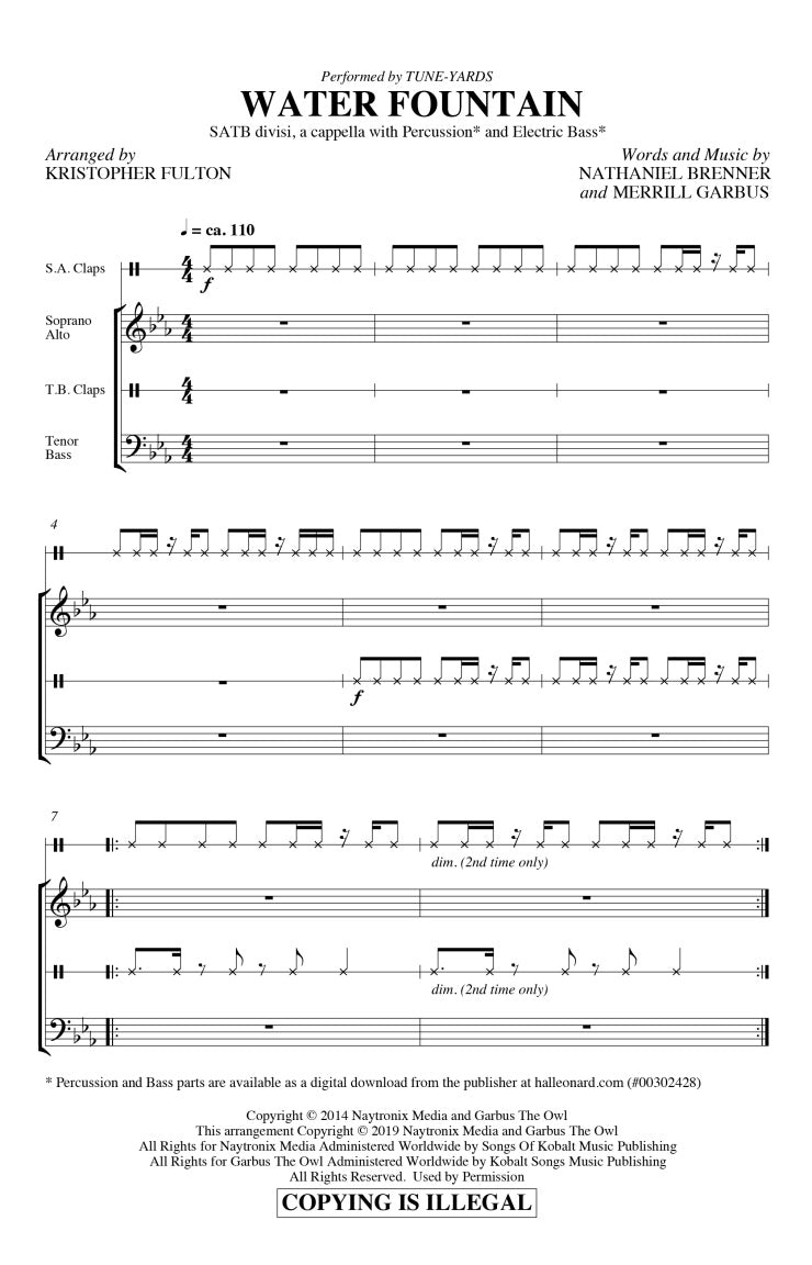 Water Fountain - sample page 3