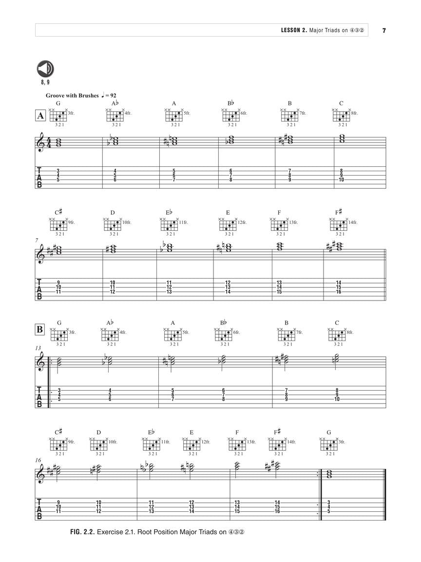 Berklee Guitar Chords 101 - sample page 6