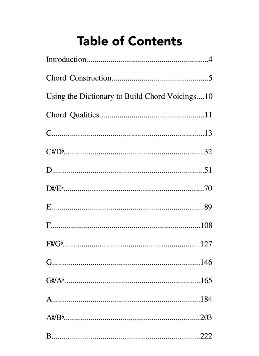 Hal Leonard Pocket Piano Chord Dictionary - sample page 2