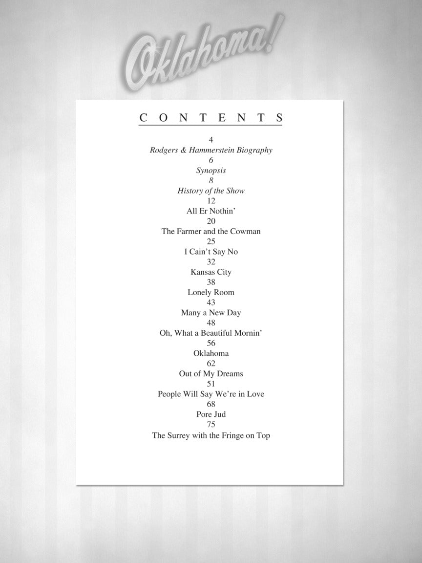 Oklahoma! – 75th Anniversary Edition - sample page 2