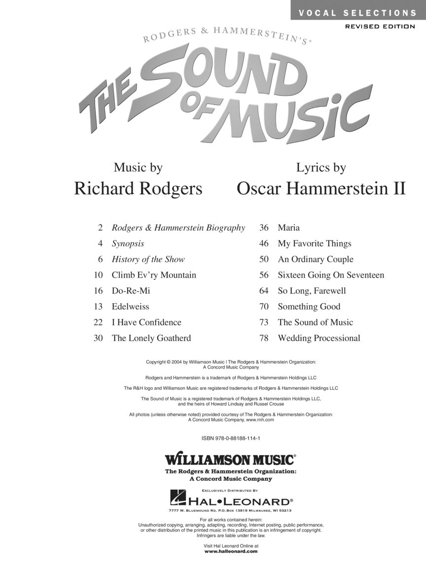 The Sound Of Music - sample page 2