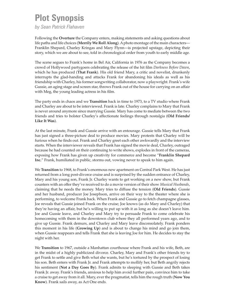 Merrily We Roll Along - sample page 5