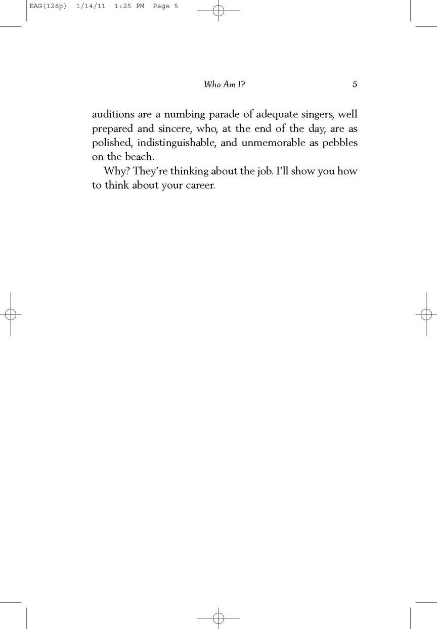 The Enraged Accompanist's Guide to the Perfect Audition - sample page 6