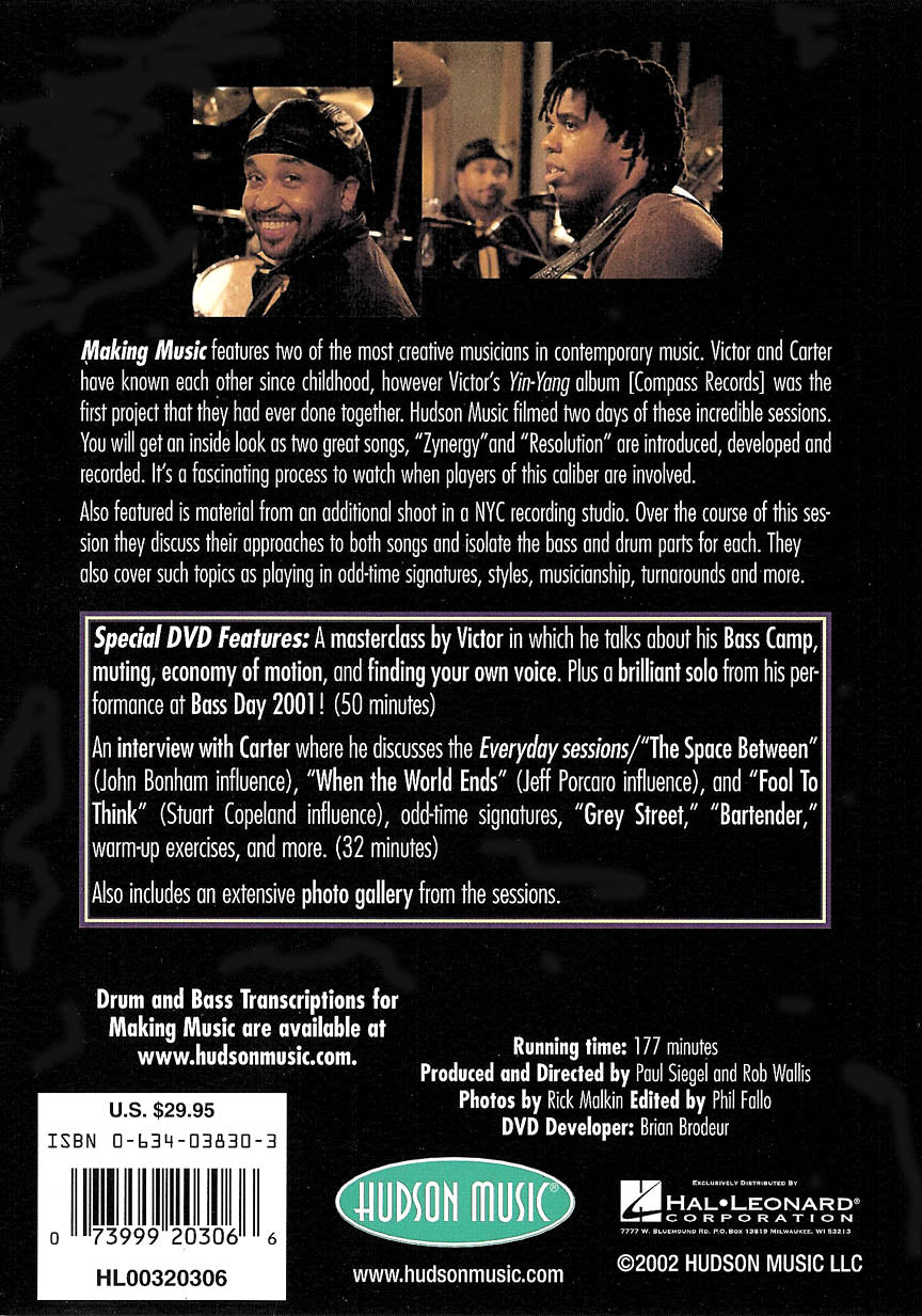 Victor Wooten & Carter Beauford – Making Music - sample page 2