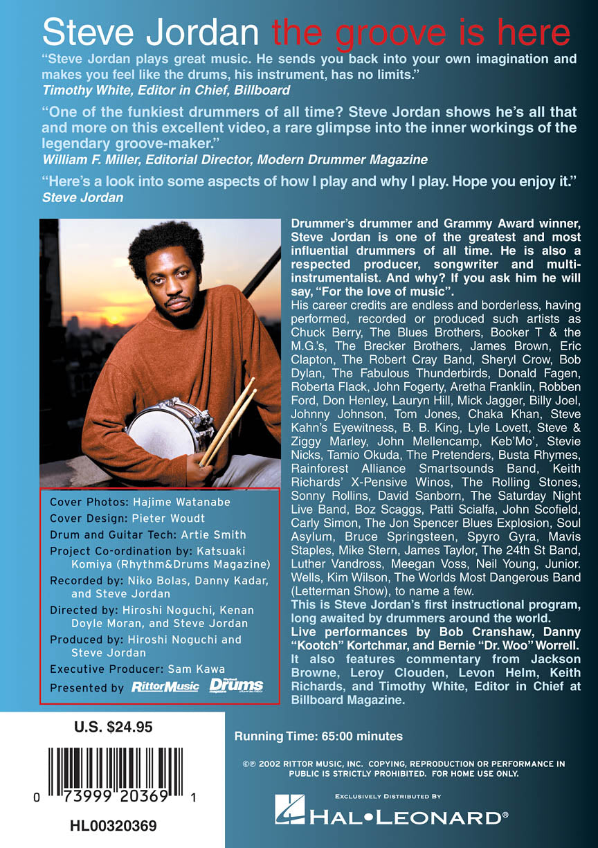 Steve Jordan – The Groove Is Here - sample page 2
