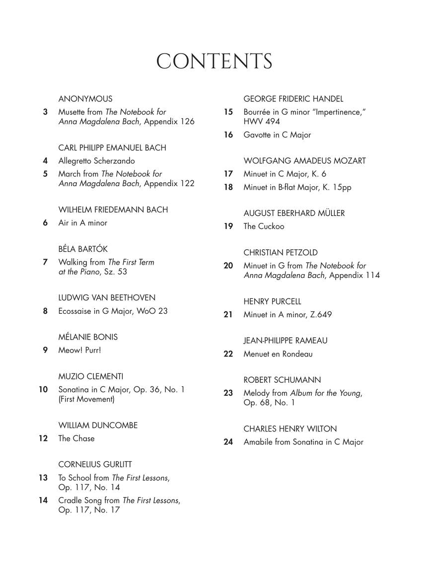 Classical Piano Masters – Upper Elementary Level - sample page 2