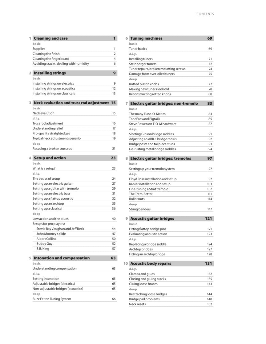 The Guitar Player Repair Guide – 3rd Edition - sample page 2