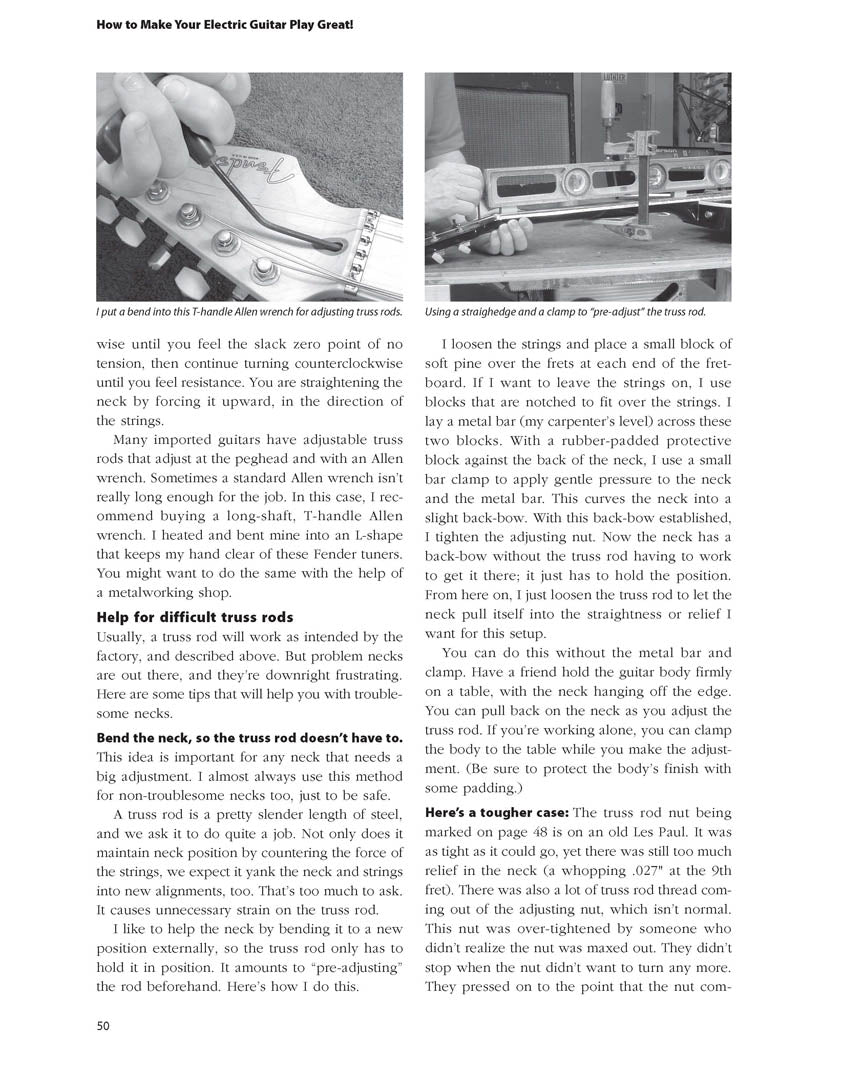 How to Make Your Electric Guitar Play Great! - sample page 5