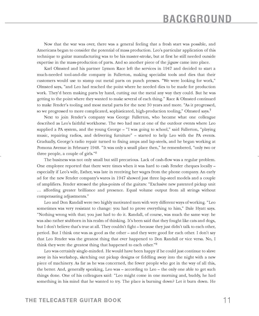 The Telecaster Guitar Book - sample page 6