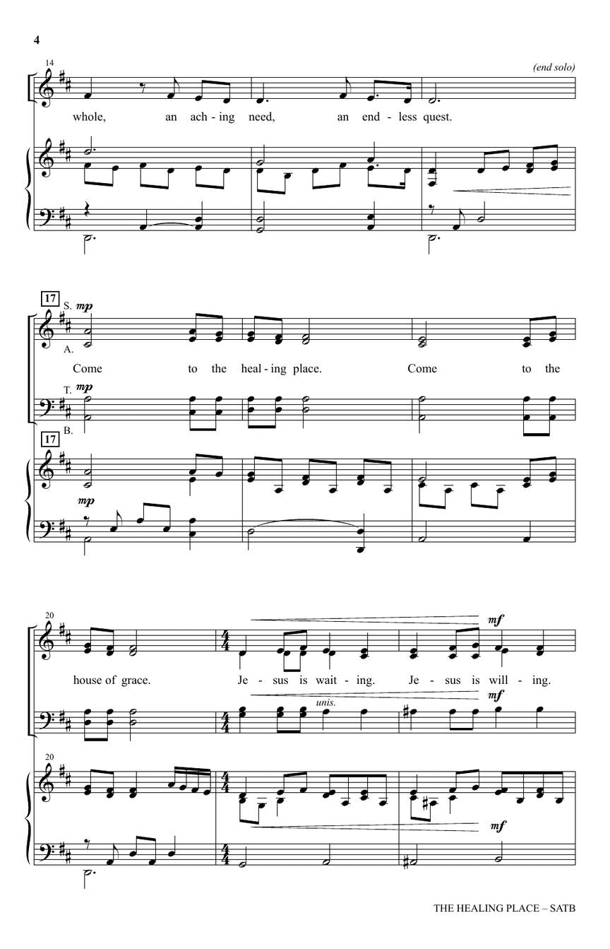 The Healing Place - sample page 3