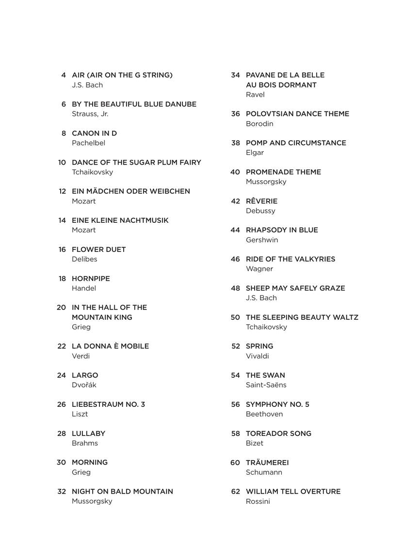 Classical Themes for Violin Duet - sample page 2