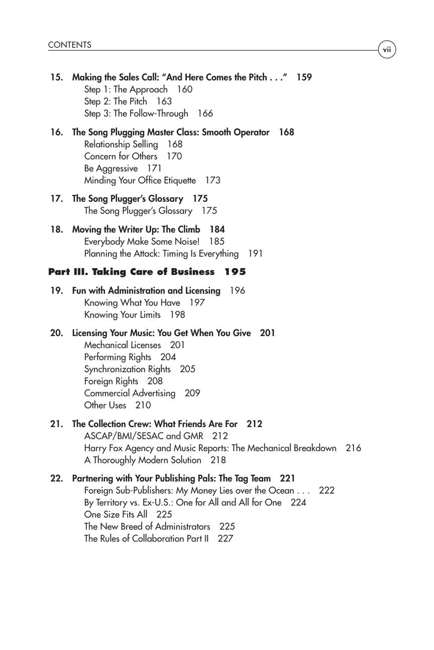 Making Music Make Money – 2nd Edition - sample page 4