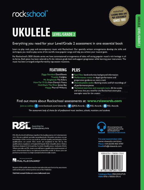 Rockschool Ukulele Level 2 - sample page 2