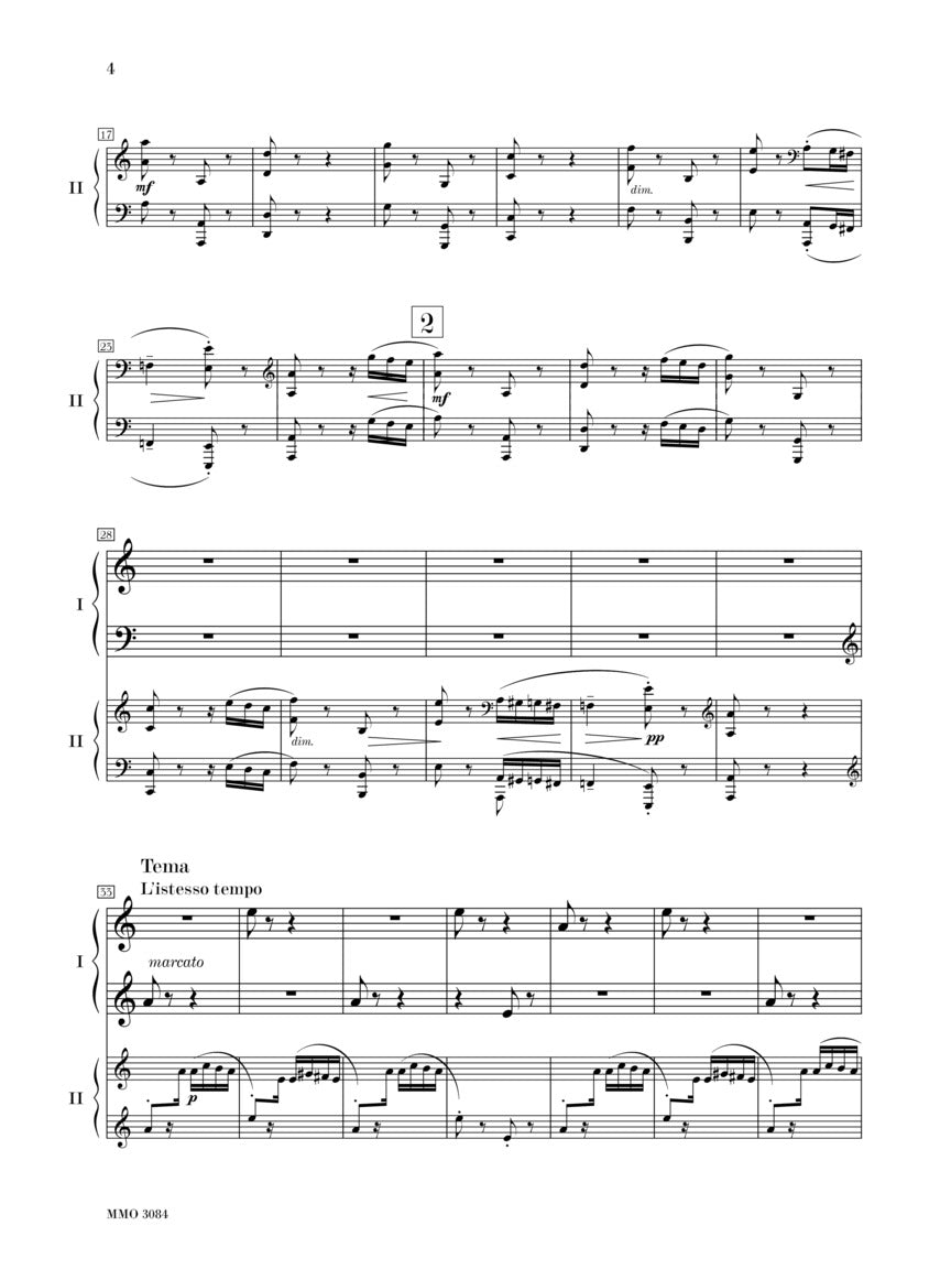 Rachmaninov – Rhapsody on a Theme of Paganini - sample page 2