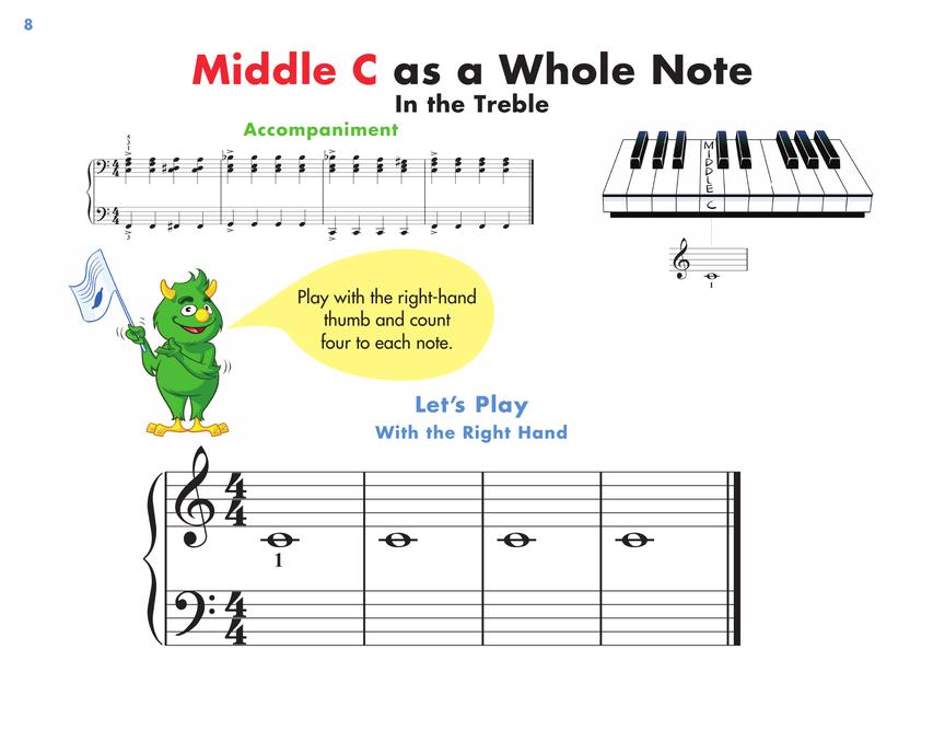 John Thompson's Easiest Piano Course – Part 1 – Book Only - sample page 4