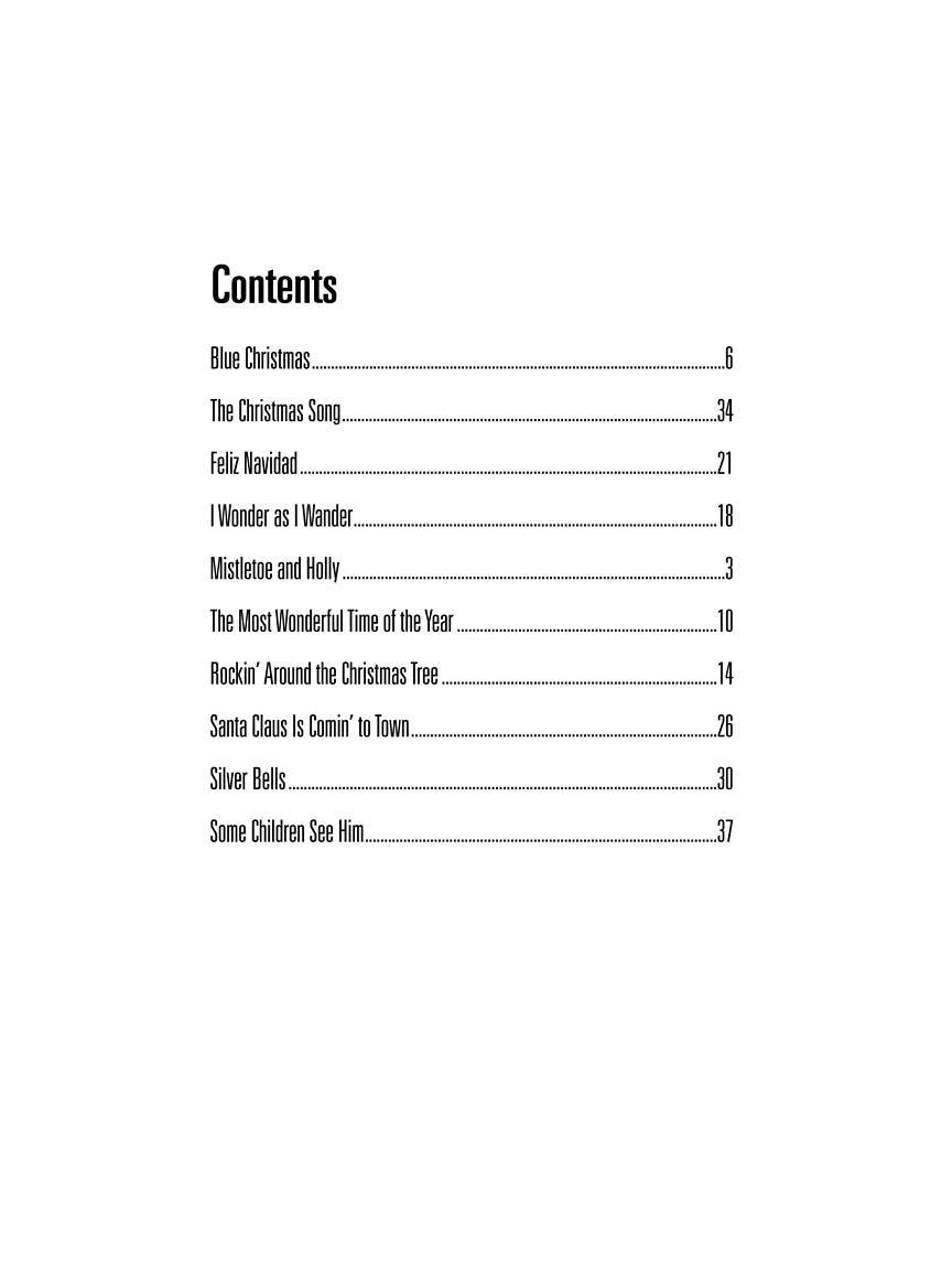 Christmas Piano Solos – Fourth Grade (Book/CD Pack) - sample page 2