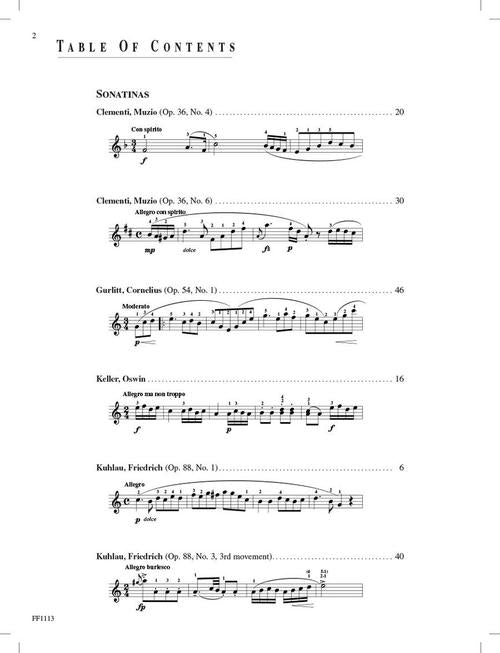 Piano Sonatinas – Book Four - sample page 1