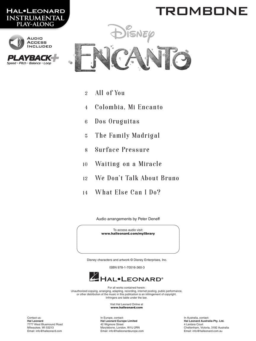 Encanto for Trombone - sample page 2