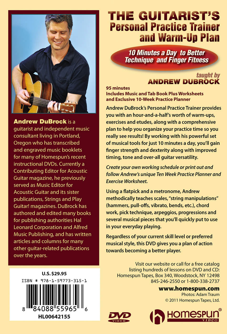 The Guitarist's Personal Practice Trainer and Warm-Up Plan - sample page 2