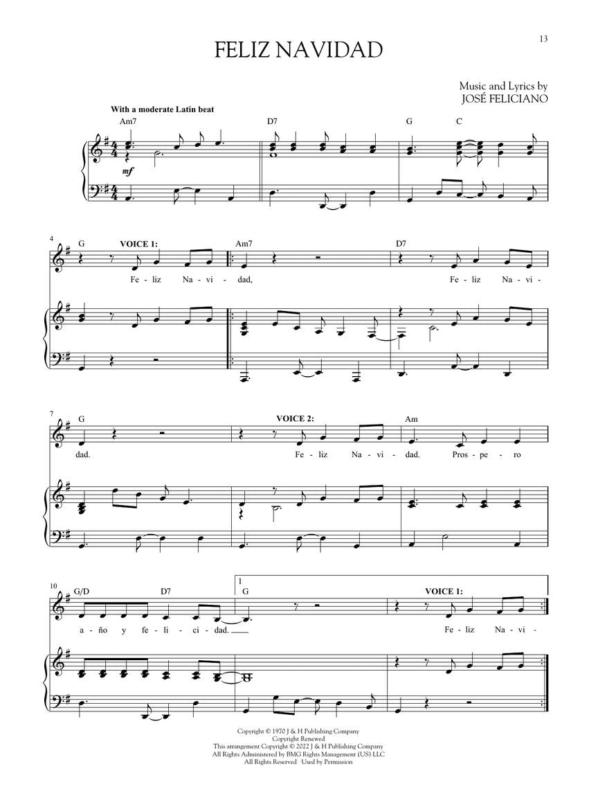 Christmas Vocal Duets - sample page 5