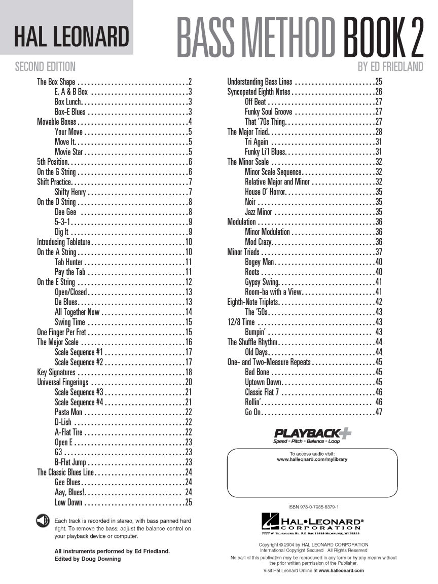 Hal Leonard Bass Method Book 2 – 2nd Edition - sample page 2