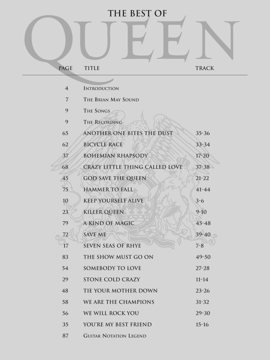 The Best of Queen - sample page 2