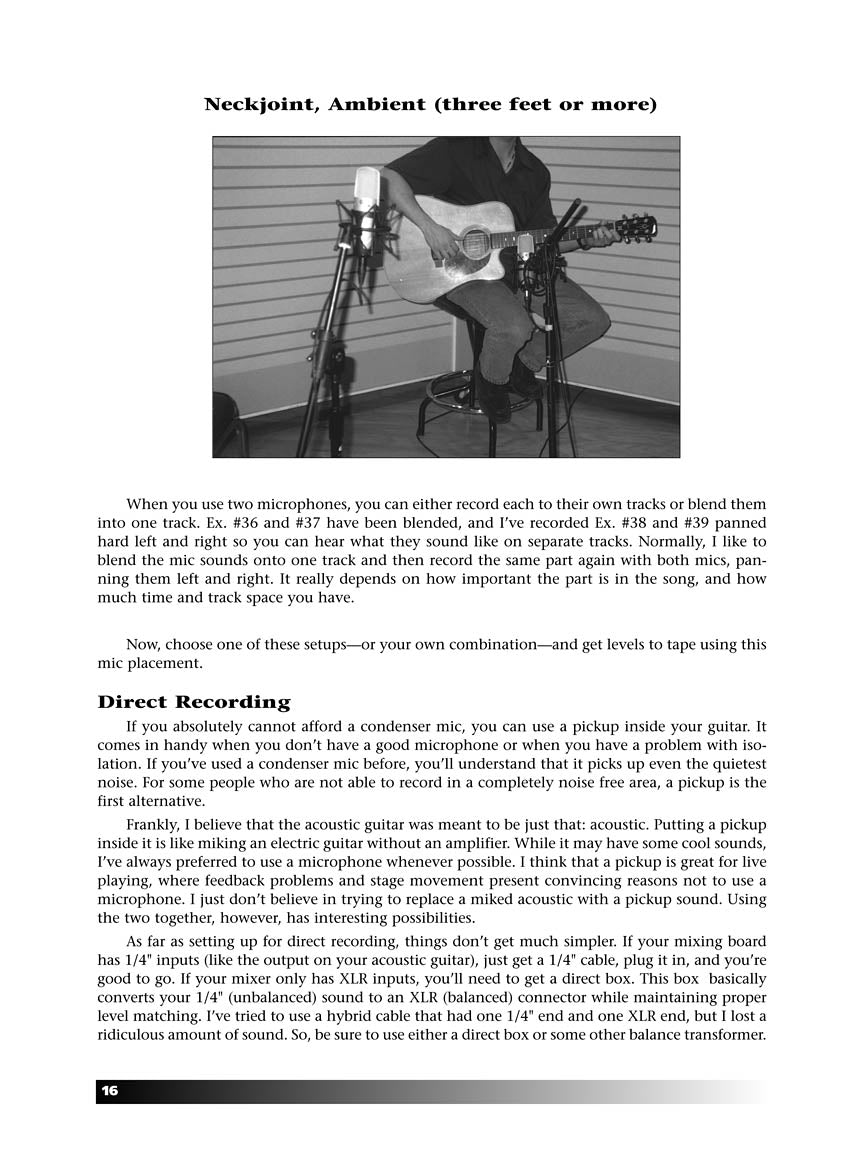 The Musician's Guide to Recording Acoustic Guitar - sample page 5
