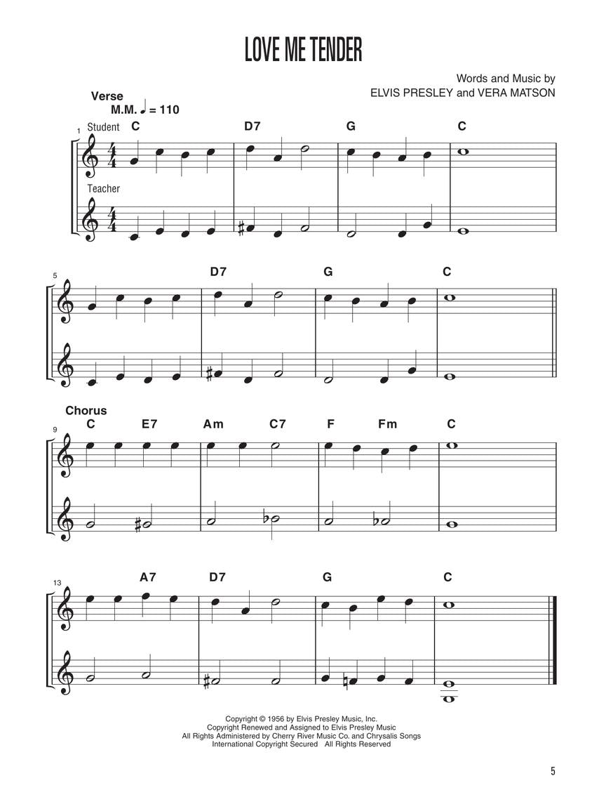 Easy Songs for Mandolin - sample page 6