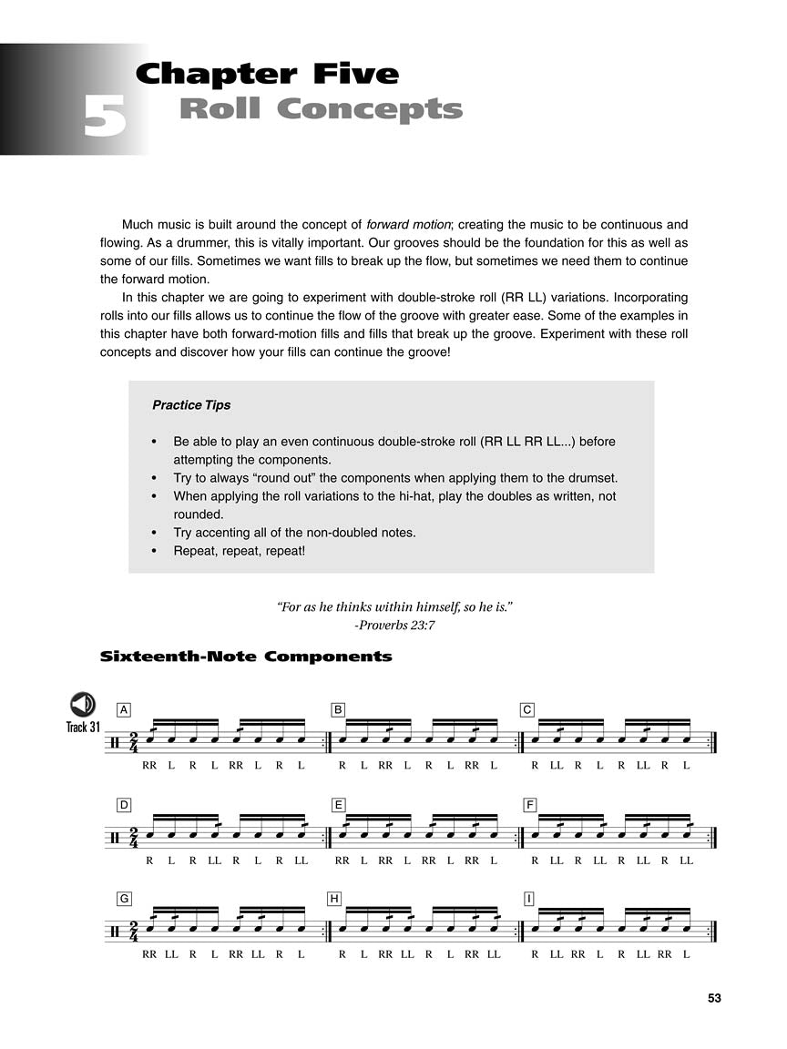 Essential Drumset Fills - sample page 4
