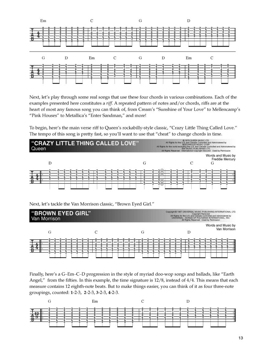 Beginning Guitar - sample page 4