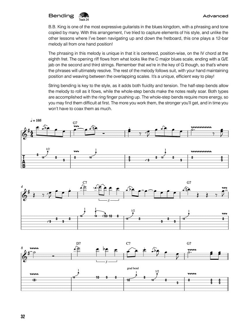 Blues Guitar Lesson Anthology - sample page 3