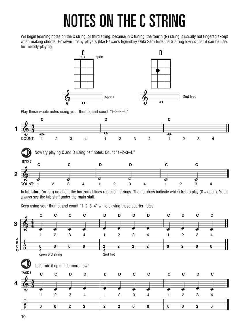 Hal Leonard Ukulele Starter Pack - sample page 4