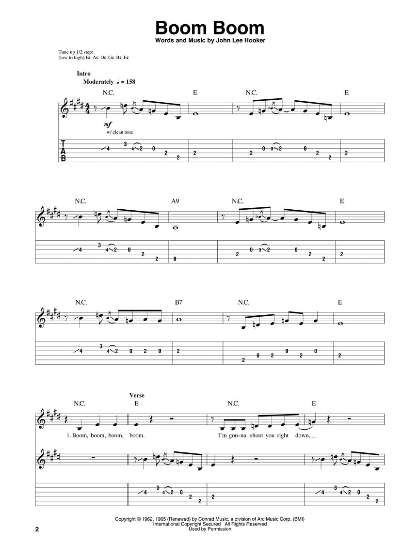 Blues Guitar Songs - sample page 3