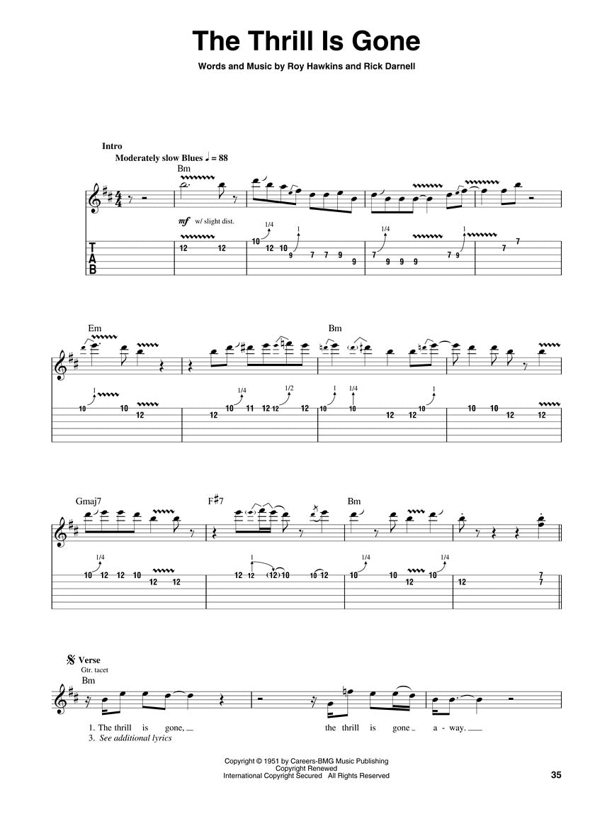 Blues Guitar Songs - sample page 4