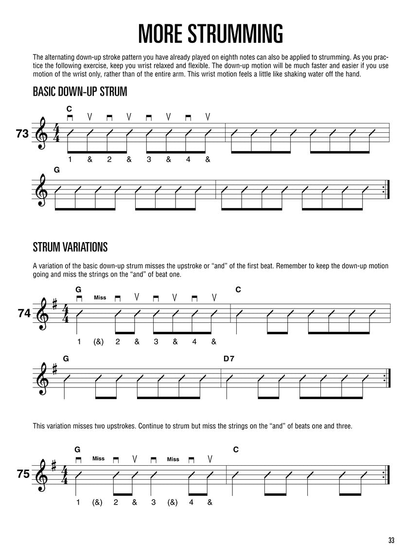 Hal Leonard Guitar Method Book 1 - sample page 6