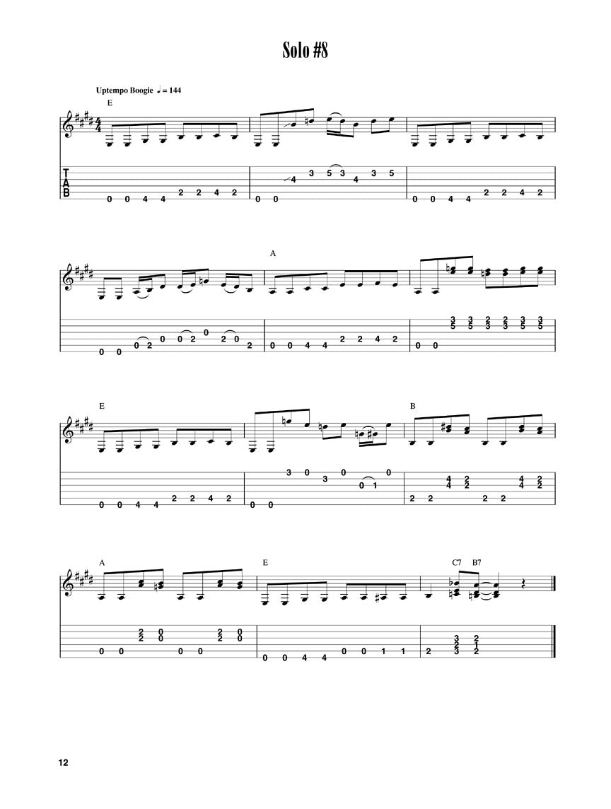 Solo Blues Guitar - sample page 4