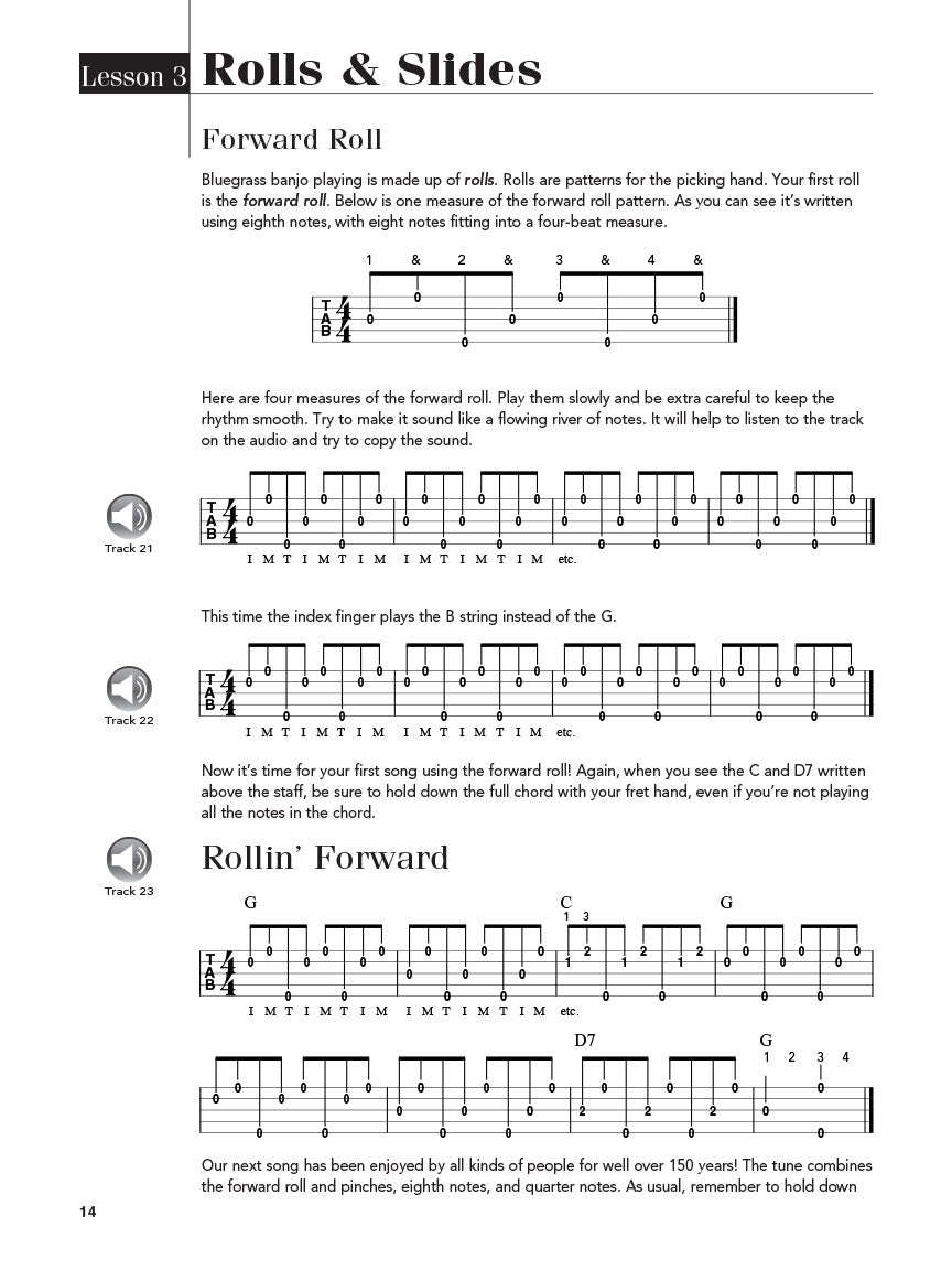 Play Banjo Today! Level One - sample page 3
