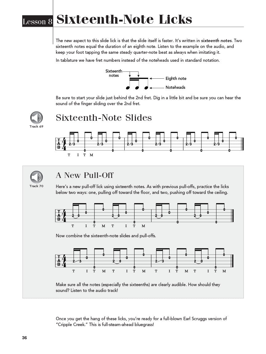 Play Banjo Today! Level One - sample page 5